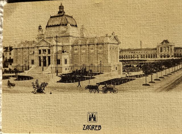 Lote 18 postales antigua Zagreb colección