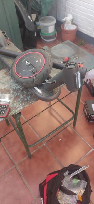 Cambio de neumáticos y cámaras Xiaomi 