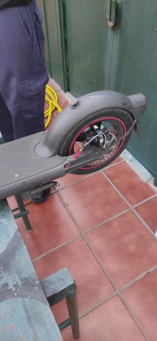 Cambio de neumáticos y cámaras Xiaomi 
