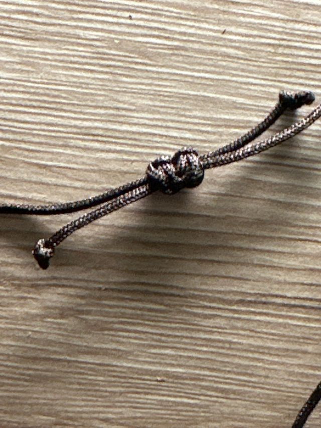 Collar ajustable, piedra labradorita