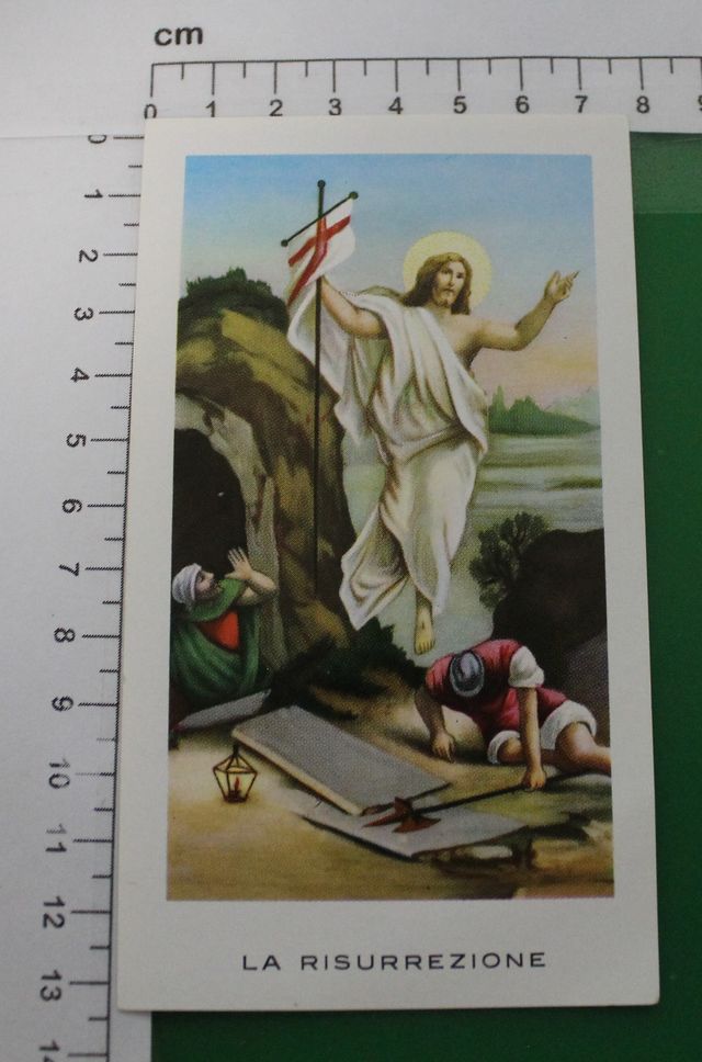 Santino Holy Card "La Risurrezione" - 205