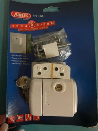 cerradura seguridad ventana