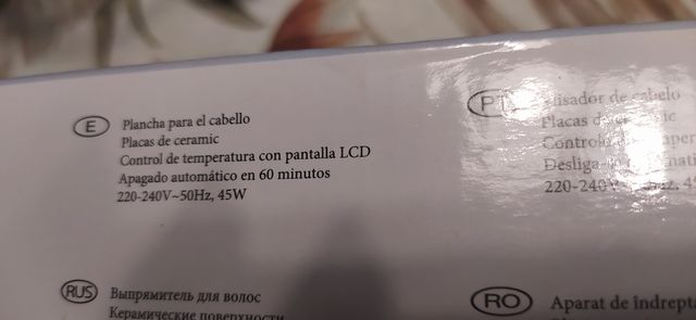 Plancha pelo a estrenar