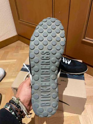 Zapatillas clásicas Bikkembergs sneakers azul 42