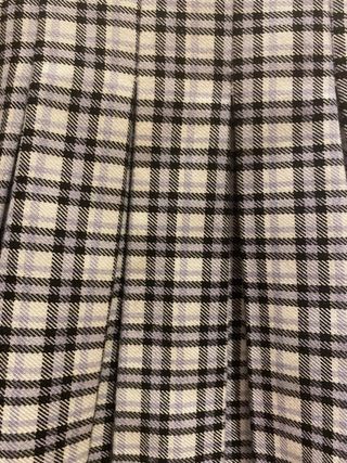 Falda tablas de cuadros