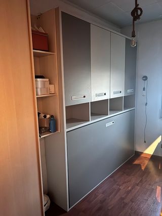 Armario cama plegable