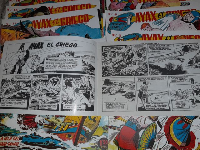 AYAX EL GRIEGO - Completa 20 numeros - Reedicion.