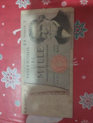 Vendo 1000 lire G.verdi
