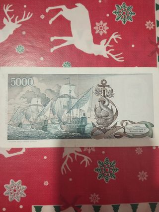 Vendo 5000 lire 