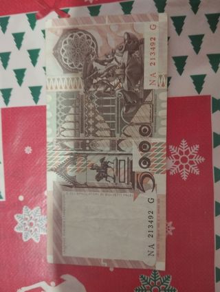 Vendo 5000 lire T Cionini 