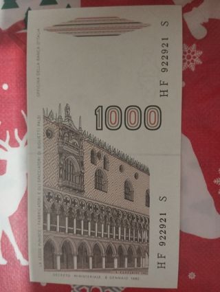 Vendo mille lire Marco Polo 1982