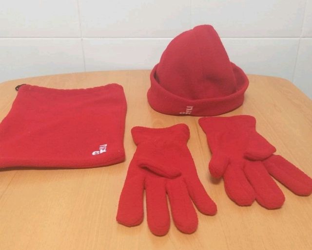 Gorro, buff, guantes