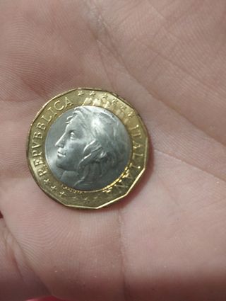 Vendo moneta 1000 lire 1997 