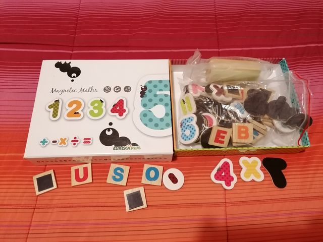 Numeri e Lettere Magnetiche eureka kids