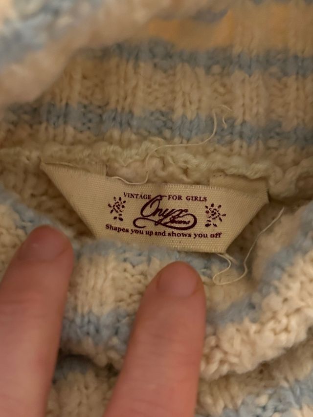 Maglione a righe ONIX