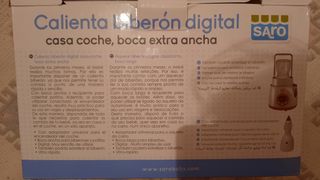 Calienta biberones casa y coche