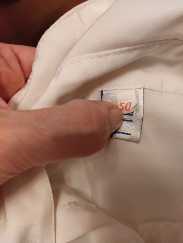 Camisa blanca bordada