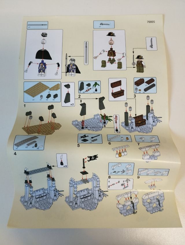 Juego construcción Piratas