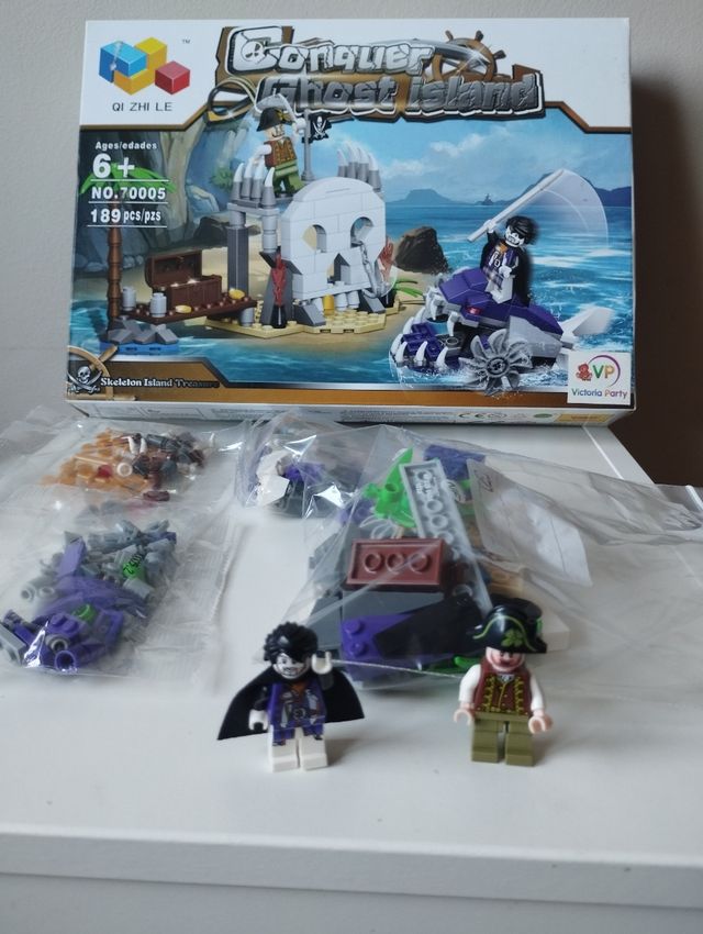 Juego construcción Piratas