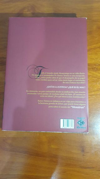 Manga Monster tomos 1 y 2