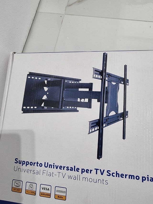 Staffa supporto TV fino ad 80"