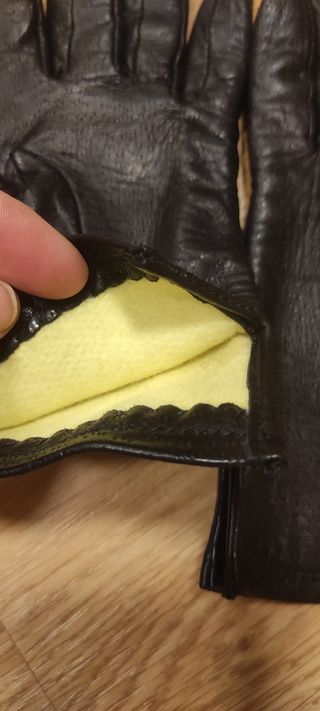 Guantes de piel mujer auténticos 
