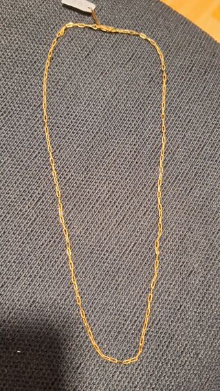 Cadena de eslabones en oro 18k macizo