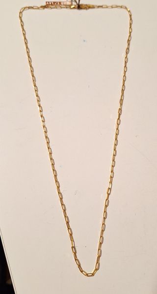 Cadena de eslabones en oro 18k macizo