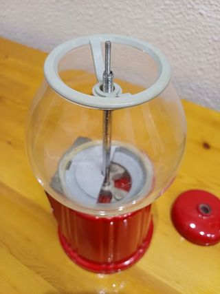 Máquina de chicles antigua