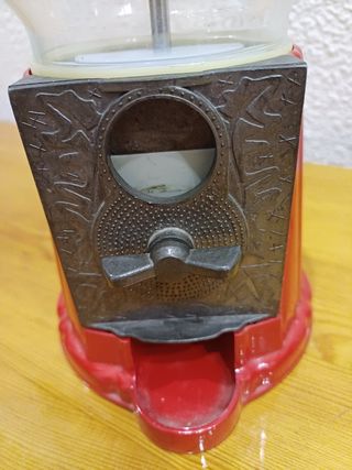 Máquina de chicles antigua