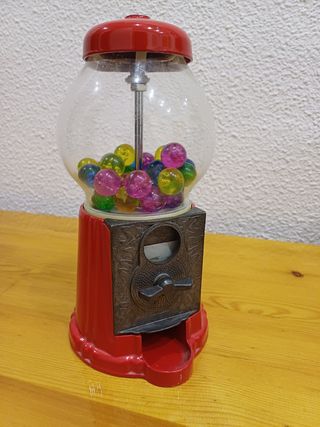 Máquina de chicles antigua