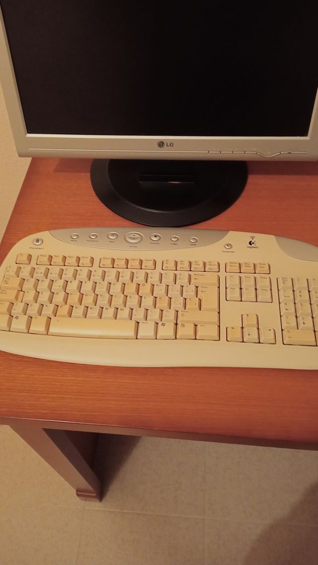 Lote monitor, ordenador, impresora.