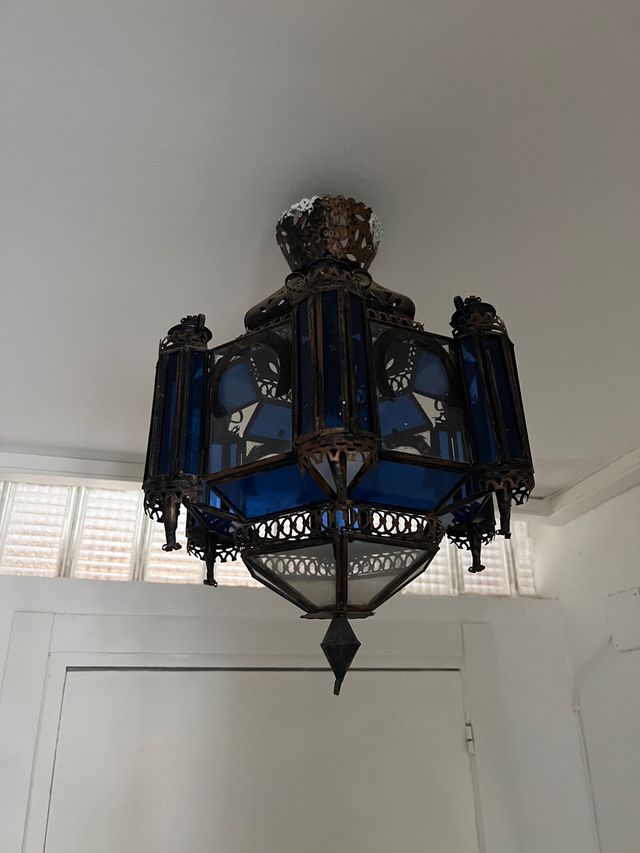 Lámpara vintage árabe