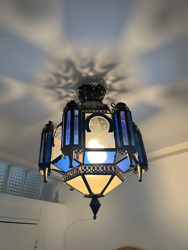 Lámpara vintage árabe