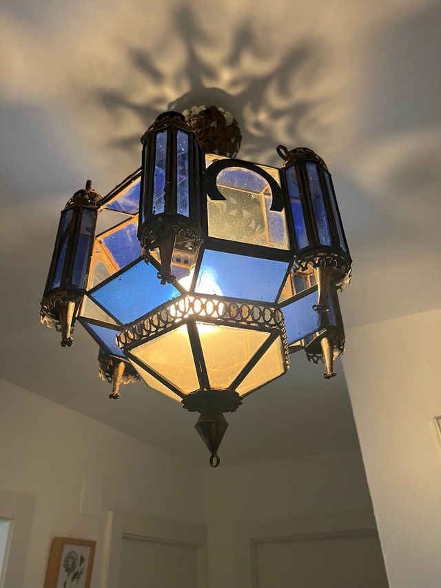 Lámpara vintage árabe