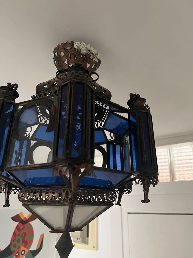 Lámpara vintage árabe