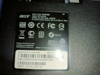 Acer Aspire 5741 5741G 5741Z 5741ZG Masterizzatore