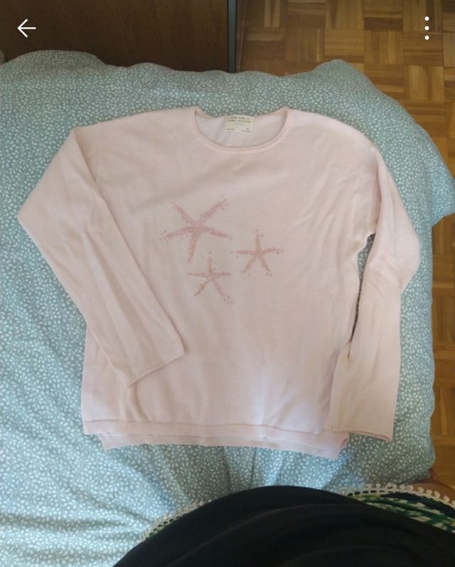 Jersey Zara 14 años rosa