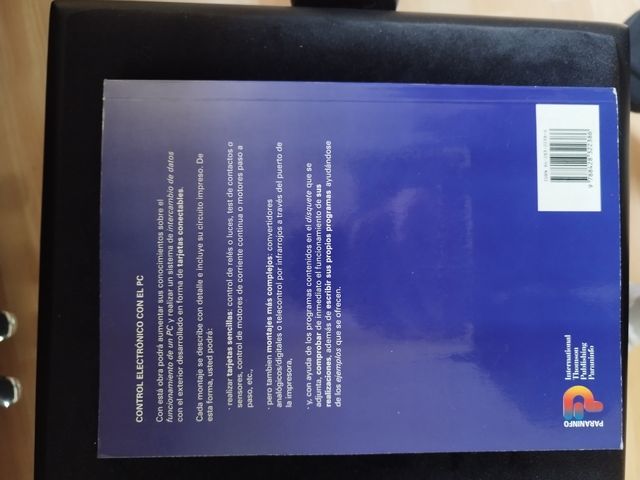 Libro control electrónico con el PC con disco