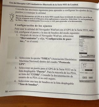 GPS PORTÁTIL -BLUETOOTH-