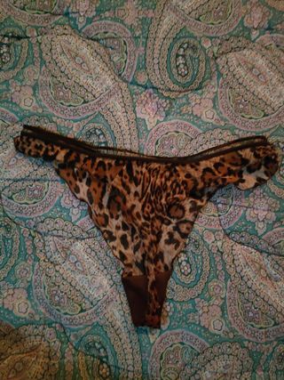 Perizoma Donna leopardato 