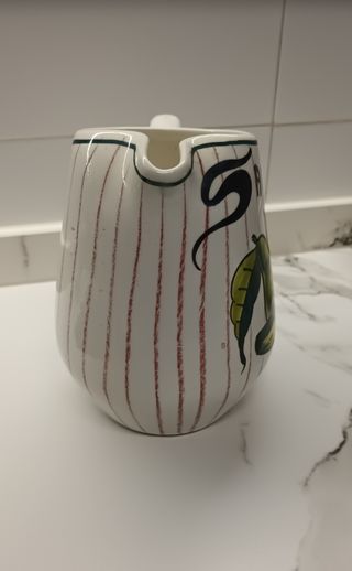 JUEGO DE JARRA Y VASOS SANGRÍA DE DECORACIÓN