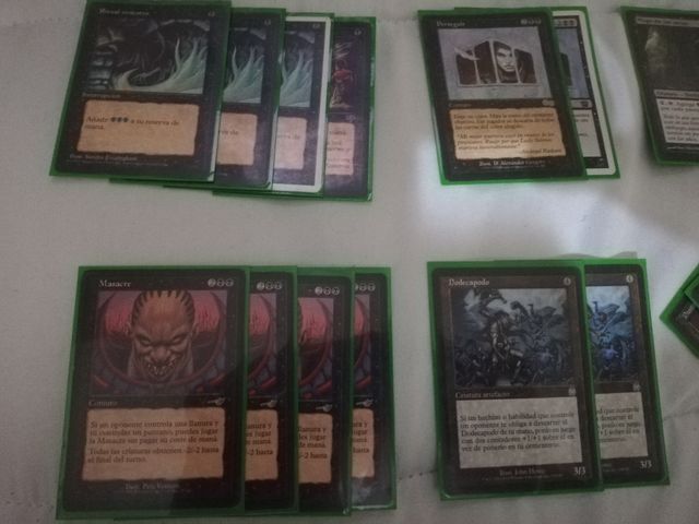 Mazo descarte negro Magic