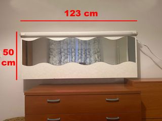 Espejo rectangular con luces led para colgar