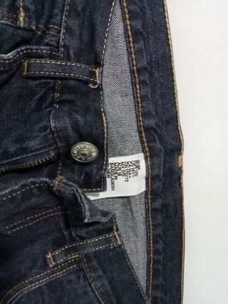 Pantalón vaquero chico 14+ azul oscuro