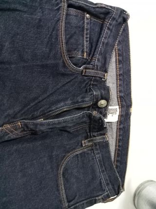 Pantalón vaquero chico 14+ azul oscuro