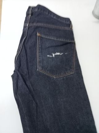 Pantalón vaquero chico 14+ azul oscuro