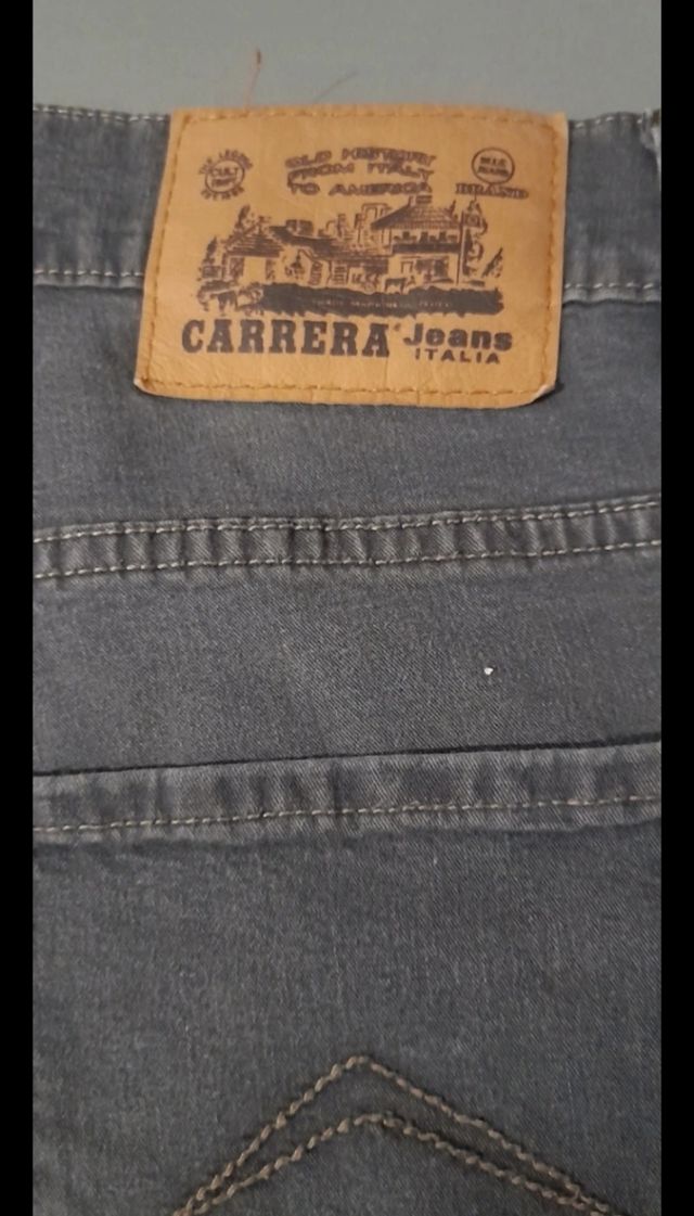 Jeans Carrera uomo Slim Taglia 50