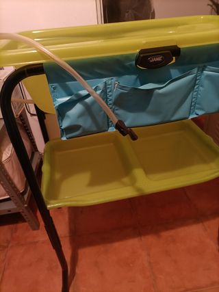 Bañera y cambiador bebe