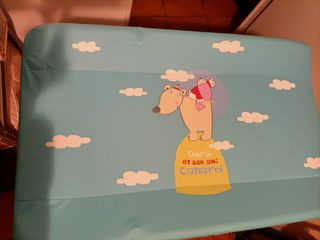 Bañera y cambiador bebe